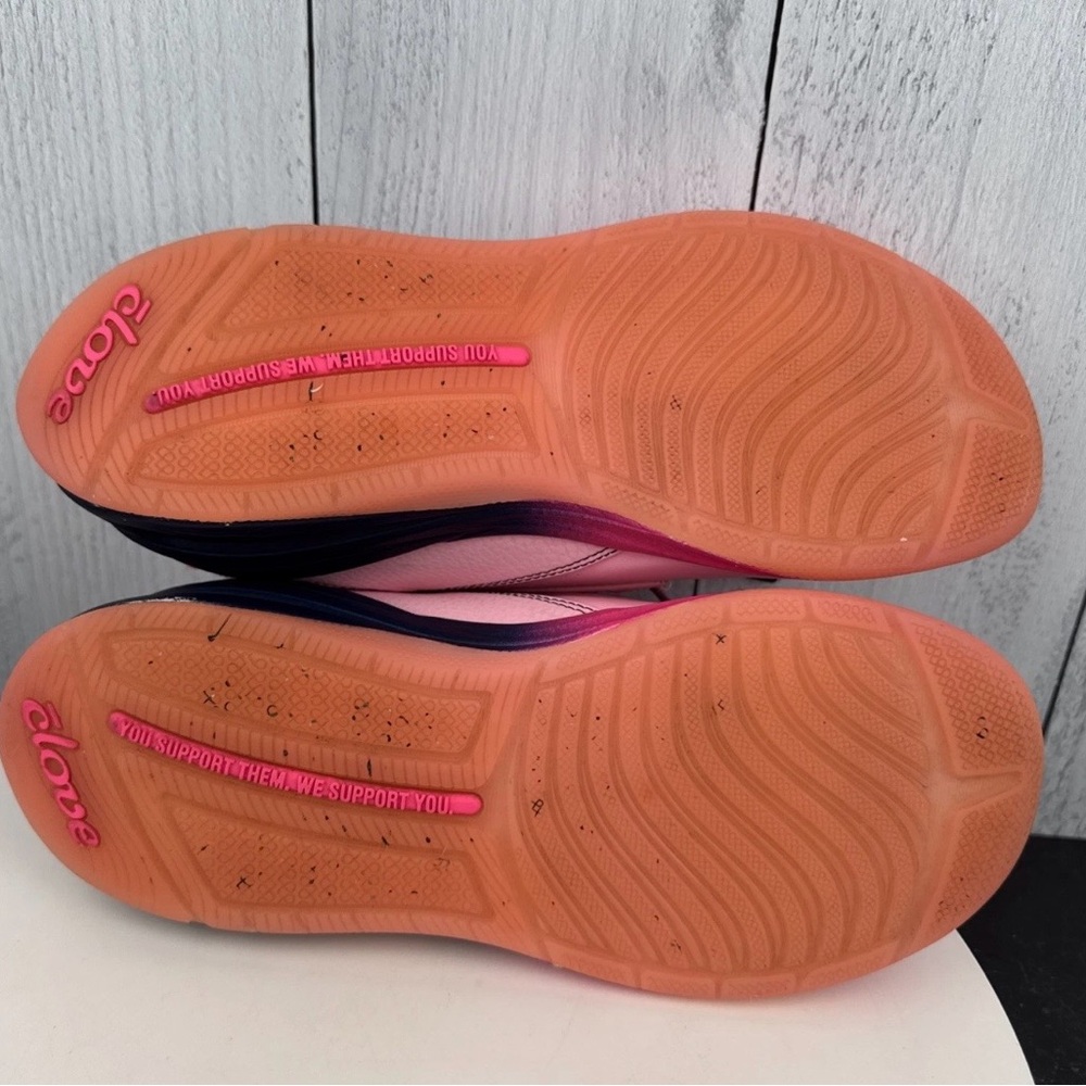 Clove Classic Nursing Shoes Sneakers Women’s Size 6.5 Pink Comfort Miami Nights - Picture 8 of 12
